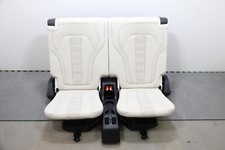 2019 - 2022 Bmw X5 G05 Rear 3rd Row Leather Seat Assembly Oem 7440489 Whitemcew