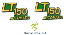 New Lower Hood Set of 2 Decals Replaces AM131664 Fits John Deere LT150