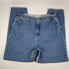 Vintage LEE 90s High Waisted Jeans Women's Stretch Waist Light Wash Mom Pants