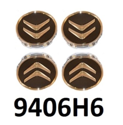 4X Nabendeckel Felgendeckel Für Citroen C2 C3 C4 C5 C6 C8 9406H6
