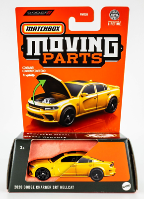 MATCHBOX ジャケット L 黄色 2024 Matchbox Moving Parts #34 2020 Dodge Charger SRT Hellcat