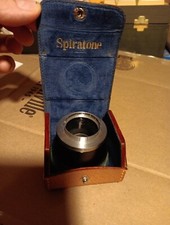 Vintage Spiratone AUX Wideangle VI-W  Telephoto VI-T Camera Lense  Case