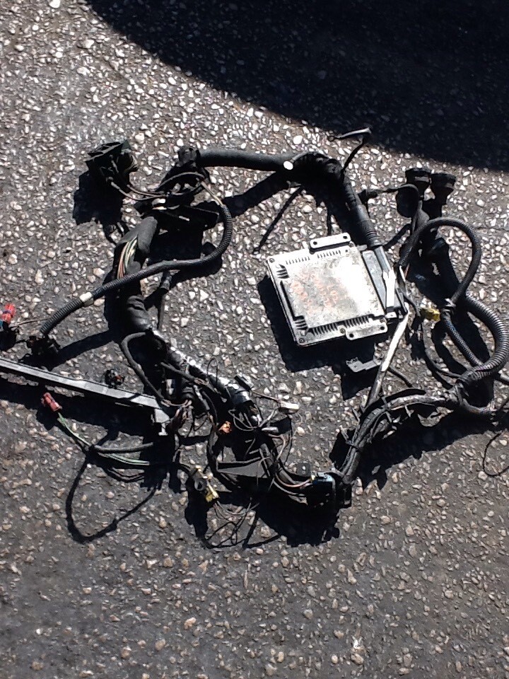 PEUGEOT 307 2.0 DIESEL M78880 ECU 0281010135 WIRING LOOM 