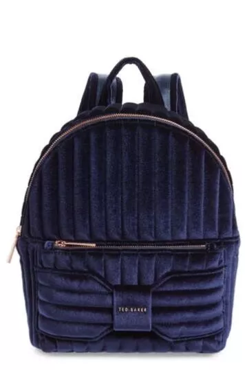 Ted baker cheap quilted bow backpack