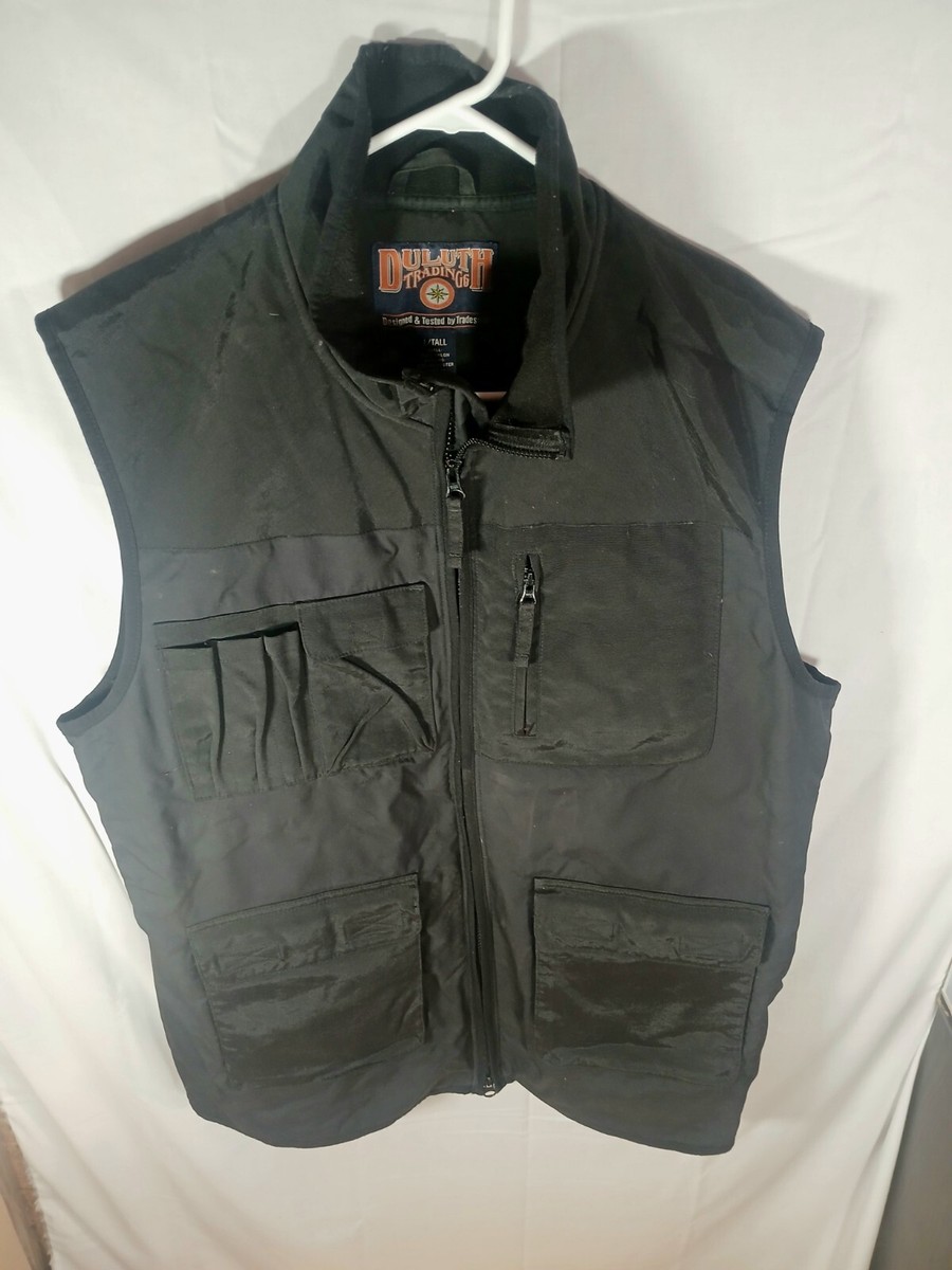 Gilet Veste Duluth Trading Homme 2XL – Cargo Randonnée, Chasse, Pêche, Neuf Avec Défauts