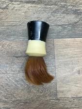 Vintage Ever - Ready Badger Hair Shaving Brush 100T  Bakelite Black White Handle