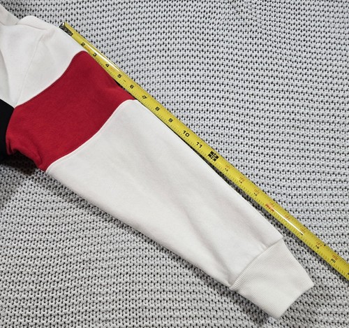 Polo Ralph Lauren Polo Bear Fleece Hoodie Dress Girls Sz XL (16) Ivory - Picture 9 of 11