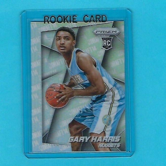 2014-15 Panini Silver Prizm ROOKIE #47 GARY HARRIS Denver Nuggets RC