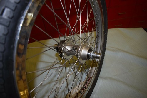HARO HEFFER PRO Wheel set 20'' in MEGA HUB sealed chrome Mid school BMX 2001 NOS - Picture 4 of 12