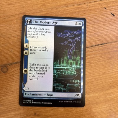 The Modern Age Magic The Gathering Foil 066/302 NEO Common