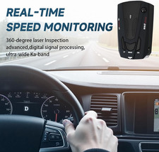 Car Radar Detector 360 Full Band Detection Voice Alert False Alert Filter Design