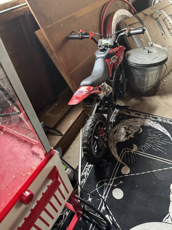 Moto de cross automática 110cc 4 velocidades, niños, 2023 Foto 3 de 3