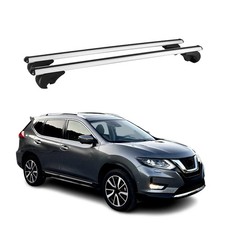 Dachträger Grundtäger für Nissan X-Trail T32 2013-2021 75kg Aluminium Silber 2x
