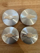 Chevrolet Silverado Tahoe Etc Oem Silver Center Caps Set Of 4 22837060