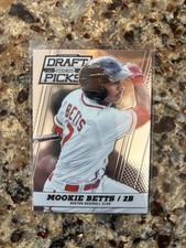 MOOKIE BETTS ROOKIE CARD 2013 Draft Pick PRIZM RC Red Sox Baseball DODGERS