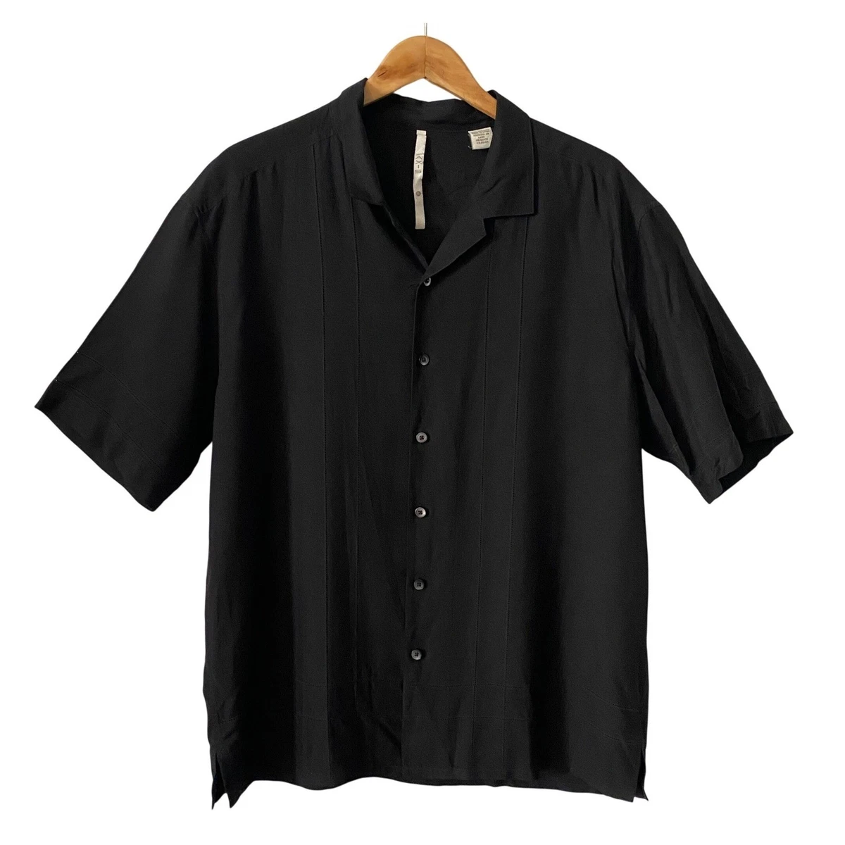 axis dress shirts Axis 6A Button Up Shirt Mens Size M Pocket Long Sleeve Work Casual