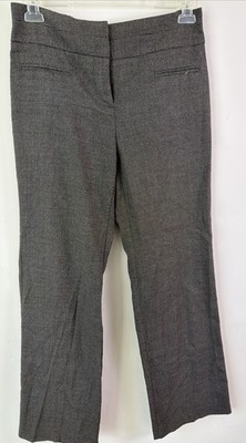 Soho Apparel Houndstooth Pull On skinny  Dress Pants Women XL  Button Tab Detail