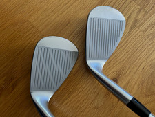 Mizuno S23 Wedge Set 2 Clubs Steel Shaft Stiff Flex Silver/Grey Carbon Steel