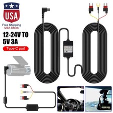 Universal Dash Cam Hardwire Kit Type C USB Hard Wire Cable Fuse for Dash Camera