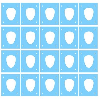 20 Pcs Einweg Toilettensitzabdeckung Toilettensitzmatte Toilettenunterlagen