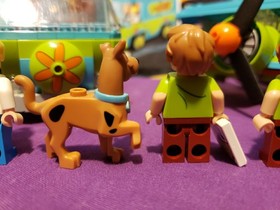 Lego Scooby Doo Lot 75902 Minifigures Mystery Machine 75901 Mystery Plane Fred