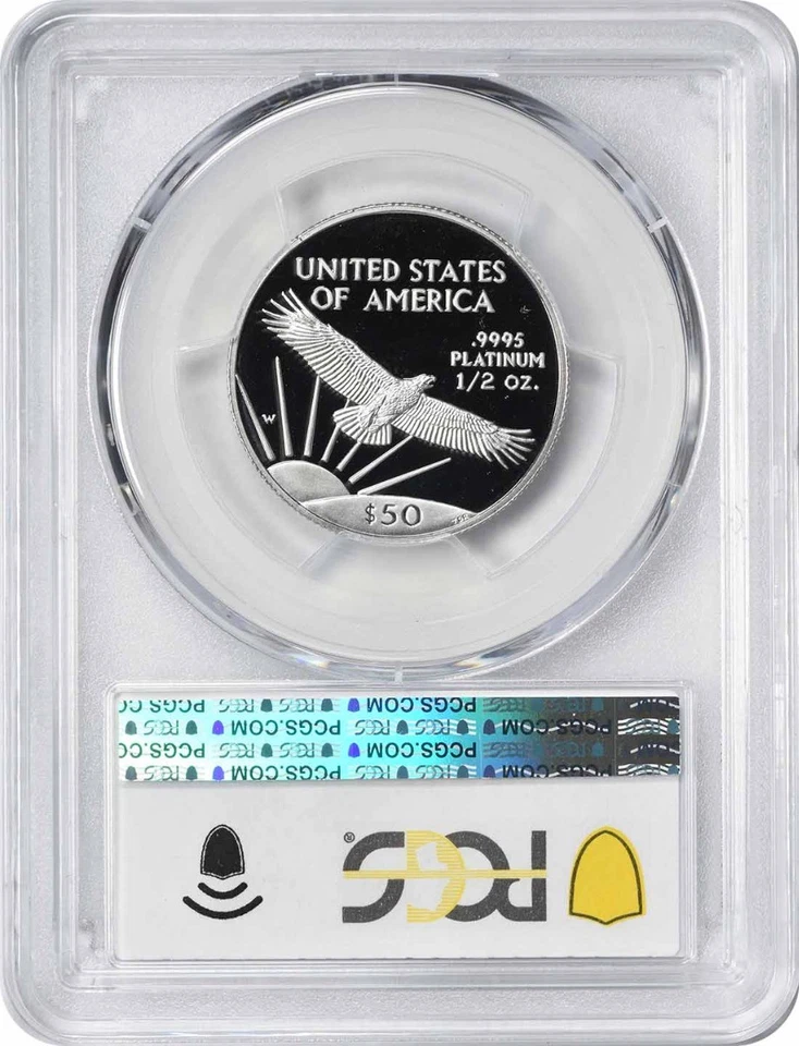1997-W $50 American Platinum Eagle PR69DCAM PCGS - Image 2 of 2
