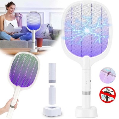 Elektrische Fliegenklatsche Extra Stark USB Elektro Mücken Fliegenklatsche.