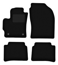 Fußmatten Automatten Velours Schwarz für Suzuki Swace 2020- 4-tlg