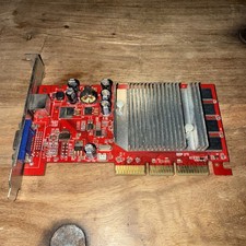 RETRO vintage  Nvidia GeForce FX 5200 128MB AGP Graphics card vga tv out