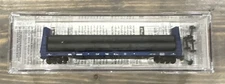 N Micro Trains 05400110 Montana Rail Link 61' 8" Bulkhead Flat Car Pipe Load NIB