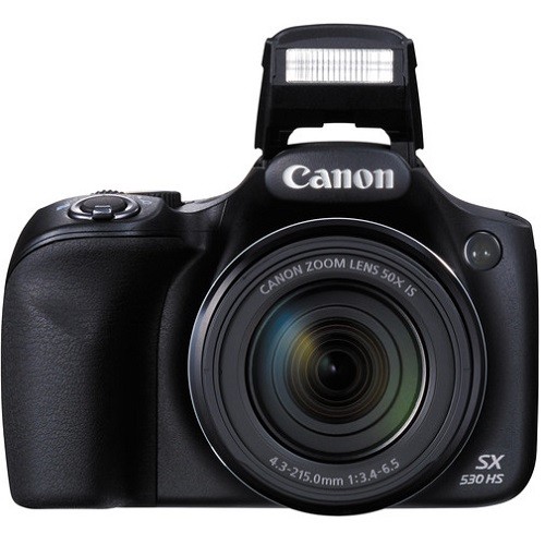Canon PowerShot SX530 HS (9779B001) 16.0MP Digital Camera – Black