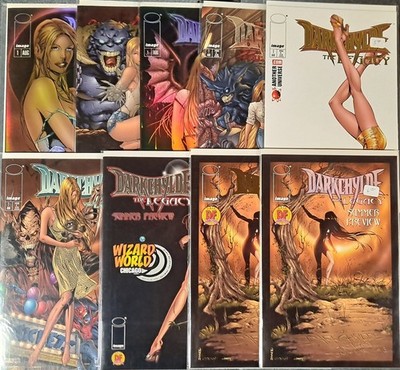 Darkchylde The Legacy 9-Book Premium #1 Lot Preview DF COA Variants