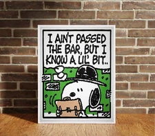 Mark Drew Pass The Bar  Wall Art Decor Canvas Wraps Framed Prints Poster