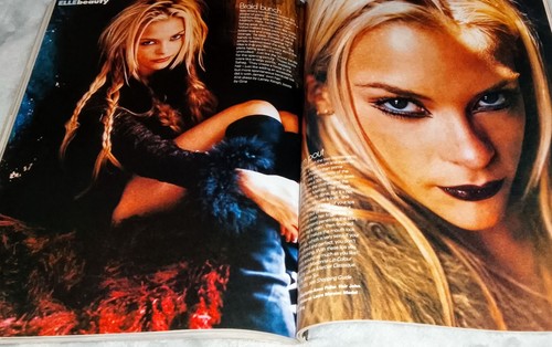 ELLE MAGAZINE December 1997 ALEX JAMES Helena TERENCE STAMP 90s Vintage 1990s - Picture 15 of 24