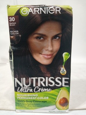 Garnier Nutrisse Hair Color 30 Darkest Brown/ Sweet Cola