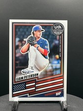 2026 Panini Stars & Stripes Prizm USA Baseball #143 Liam Peterson