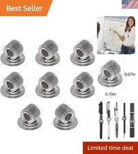 Compact 8 Pcs Adjustable Pen Holder Clips - Ideal for Home  Office Organization