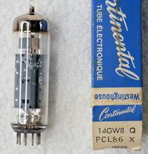 14GWB Q / PCL86 X TELEFUNKEN MADE IN GERMANY NEW OLD STOCK GUITAR AMP AUDIO TUBE