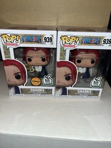 Shanks Funko Pop Chase and common one piece