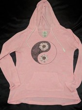 NEW, JUNIOR PINK PULLOVER HOODIE, JERRY LEIGH, SIZE XL 15/17