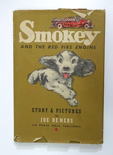 Smokey & The Red Fire Engine Joe Demers 1945 Children's Book #026