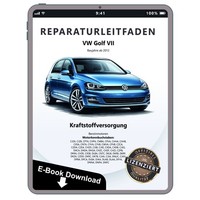 VW Golf 7 Typ 5G/AU Ab 2012 Kraftstoffversorgung Benzin Reparaturleitfaden Ebook