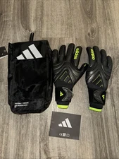Adidas Copa Pro Goalkeeper Gloves URG 2.0 Black Yellow JN5335 Sz 9