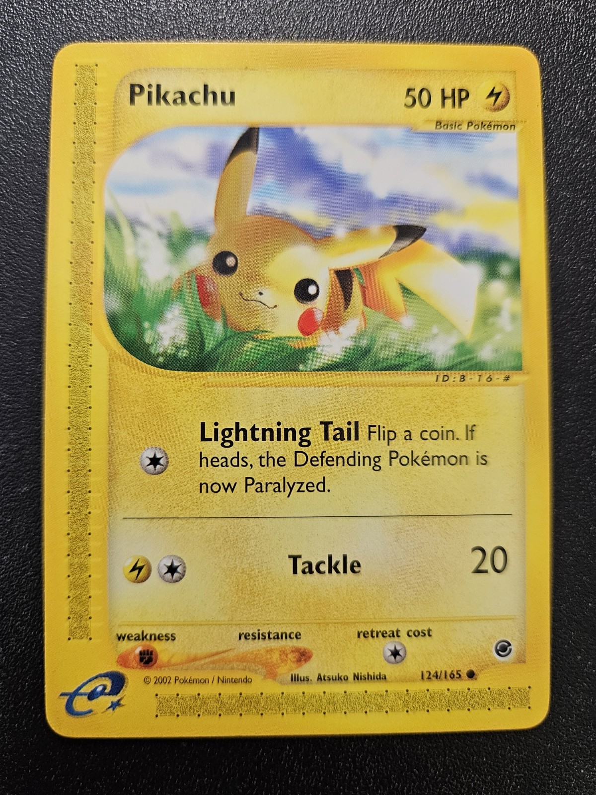 Pokemon Expedition Pikachu 124/165 NEAR MINT