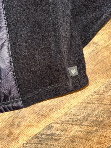 Athleta Girl Kid's Warm Fuzzy Jacket Puffer Coat Reversible in Black Sz S/7 EUC - Picture 6 of 6