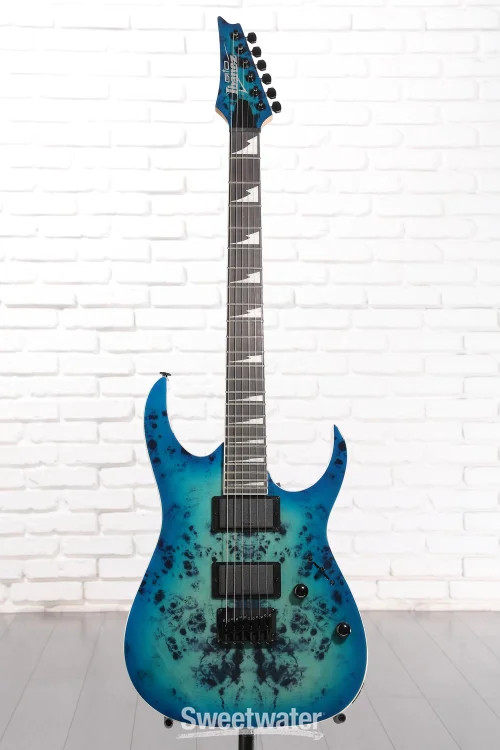 Ibanez GIO GRGR221PA Electric Guitar - Aqua Burst