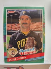 1991 Donruss - Doug Drabek #750 Nl Cy Young Award Winner Pittsburgh Pirates 
