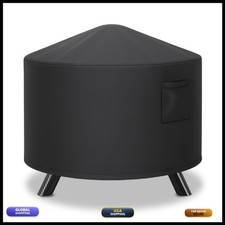 BEOTBRMI Round Fire Pit Cover 40-44" Waterproof