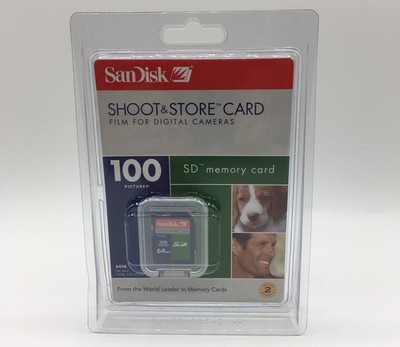 SanDisk 64 MB Shoot & Store Secure Digital Memory Card (SDSDS-64-A99)