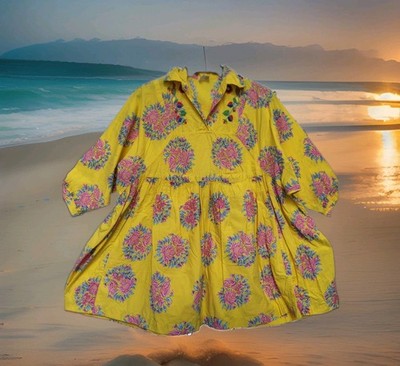 ''OILILY'' KLEID/TUNIKA 128-140 RETRO 90ER  BOHO FLORAL    LUXURIÖS NEUWERTIG